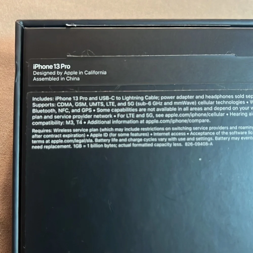 Set of 4 Apple Product BOXES ONLY iPhone 7 iPhone‎ 13 Pro Airpod Pro Apple Watch